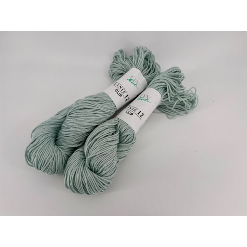 Online Linie 12 Clip Yarn Lot 2 Sage Green Egyptian Cotton Mercerized